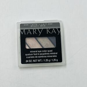 Mary Kay Chai Latte Mineral Eye Color Quad .04 oz 075231 New Discontinued